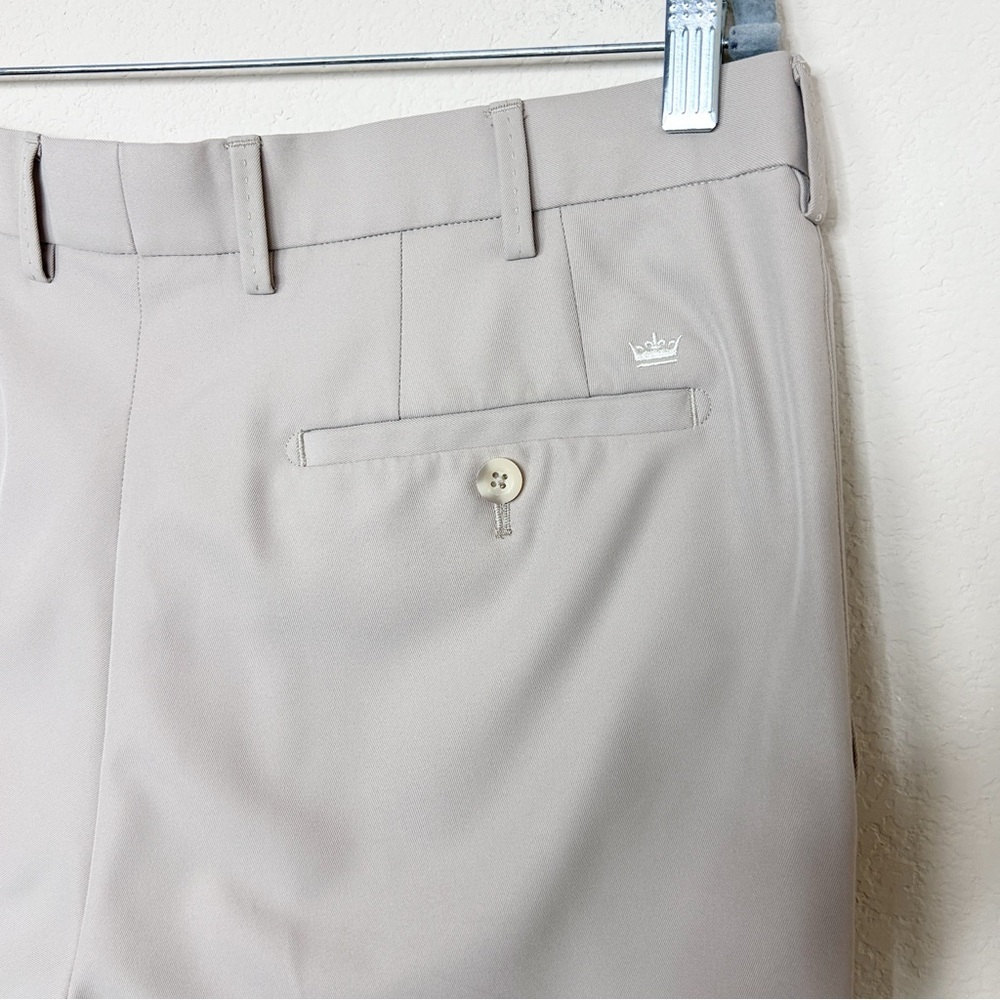 Peter Millar Mens Crown Sport Khaki Pants | Size 34 - Picture 7 of 10